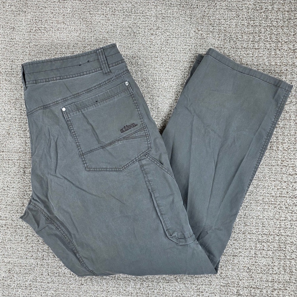 KUHL Revolvr Mens 40x34 Gray Performance Outdoor Hiking Pants